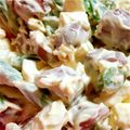 カイリンリンリン's cooksnap of when they made スナップエンドウとウインナーの卵サラダ.