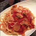 まそchan's cooksnap of when they made シーフードＭＩＸで簡単☆濃厚ペスカトーレ.