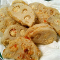 kewpie_sweet's cooksnap of when they made 簡単　レンコンのはさみ揚げ.