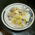 あゆらぶ★'s cooksnap of when they made キャベツと豚の　梅醤油炒め.