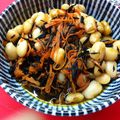 夕飯は６時です's cooksnap of when they made イソフラボン♪大豆入りひじき煮.