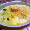 ちぃママ★'s cooksnap of when they made 豆腐でホワイトソースグラタン.