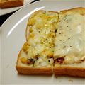 日陰の猫's cooksnap of when they made コロ²新玉葱と胡桃のバジルカレートースト.