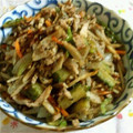 himeღ's cooksnap of when they made *ごぼうと焼き豚のサラダ*.