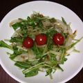 ♪かずみ♪'s cooksnap of when they made 新たまねぎと水菜のサラダ.