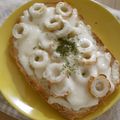 3姉妹ちゃんママ's cooksnap of when they made チーズトースト★ちくわも一緒に♪.