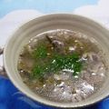 Haru Haru's cooksnap of when they made 豚肉とめかぶの梅スープ.