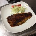 myk040's cooksnap of when they made 青魚が香ばしく変身☆鯖の香草パン粉焼き.