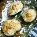 siomamakam's cooksnap of when they made 椎茸のハム玉ねぎマヨチーズ焼き.