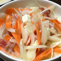 こけみ29's cooksnap of when they made 残りもの野菜と生ハムのマリネ.