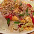 yagmic's cooksnap of when they made 絹さやと春雨と卵のエスニックな和えもの☯.