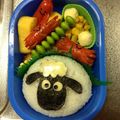 はるはるパパ's cooksnap of when they made ウインナーでリアル系カニさん*゜キャラ弁.