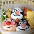パロンチーノ's cooksnap of when they made キャラ弁☆アンパンマンとおむすびまん.