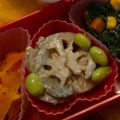 znooti's cooksnap of when they made スピードおかず…れんこんのサラダ.