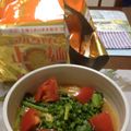元春好きまみ's cooksnap of when they made トマトと小松菜入り中華そば.