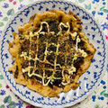 チェックのミニくま's cooksnap of when they made ビール必須！ふんわり柔らかお好み焼き.