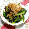 シャンプーハット's cooksnap of when they made 簡単！小松菜とえのきの梅あえ.