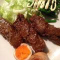 ににのすけ's cooksnap of when they made 焼肉のタレで☆蒟蒻のヘルシー豚肉巻き.