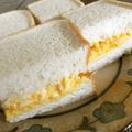 tebukero's cooksnap of when they made シリコンスチーマーde塩麹たまごサンド.