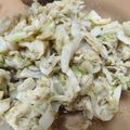 しょこたんママ's cooksnap of when they made 味見で半分なくなるキャベツの胡麻和え.