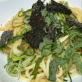 のやたこ's cooksnap of when they made 簡単ランチ☆めんつゆバターで納豆パスタ！.