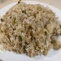 papikun's cooksnap of when they made にんにくの芽の簡単炒飯！.