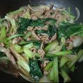 だぁしま's cooksnap of when they made 牛肉と小松菜のオイスター炒め.