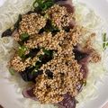 ☆ゆでたまこ☆'s cooksnap of when they made 韓国風　カツオのたたき.