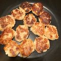 Blue's cooksnap of when they made ☆激ウマ☆やみつきハッシュドポテト.