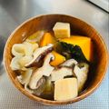 azbjbn's cooksnap of when they made ほっこり♡かぼちゃ入お味噌汁.