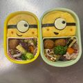 Chaaa_room's cooksnap of when they made ミニオン 簡単キャラ弁.