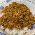 まめこきなこ's cooksnap of when they made 子供もはまる♪ドライカレー☆.