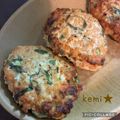 kemi★'s cooksnap of when they made 小松菜モリモリバーグ〜★.