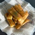 。かのこ。's cooksnap of when they made 春巻きの皮で大葉チーズスティック☆.