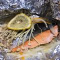ｔｋ＆ｈｒ's cooksnap of when they made 包み方伝授☆鮭のホイル焼き.
