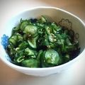 さくらっこ２３'s cooksnap of when they made 大量消費！きゅうりと大葉の胡麻和え.