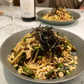 四谷わかば's cooksnap of when they made ひき肉と玉ねぎの和風パスタ.