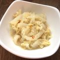 pali's cooksnap of when they made 白菜だけの味噌バター炒め.