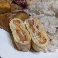 ☆ばた〜すこっち☆'s cooksnap of when they made ミートソースをリメイク☆イタリアン卵焼き.