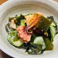 kinniko's cooksnap of when they made タコと色々酢味噌和え☆.