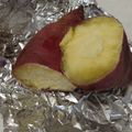 itushiki's cooksnap of when they made たった12分！レンジとトースターで焼き芋.