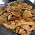 fu♪♪'s cooksnap of when they made 豚切り落とし肉de麻婆ニラ大根♡.