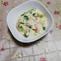 くネコまろす's cooksnap of when they made 豆腐のカニカマあんかけ〜ごま油風味.