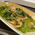 ٩(^‿^)۶'s cooksnap of when they made 豚もやし小松菜炒め☆疲労回復スタミナ満点.
