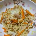 ソラねこ22's cooksnap of when they made アレンジ鶏塩焼きそば☆柚子風味♪.