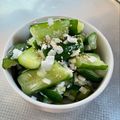 azbjbn's cooksnap of when they made たたききゅうりのやみつきねぎ塩漬け.