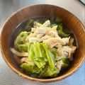 azbjbn's cooksnap of when they made 春キャベツと油揚げと豆腐のお味噌汁☆.