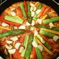 ゆるんる's cooksnap of when they made 春野菜たっぷりのジューシーパエリア.