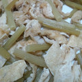 ジルとギンコ's cooksnap of when they made ふきと油揚げの煮物❁.
