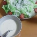 mayu_p's cooksnap of when they made お店のお味♡シーザーサラダドレッシング♪.